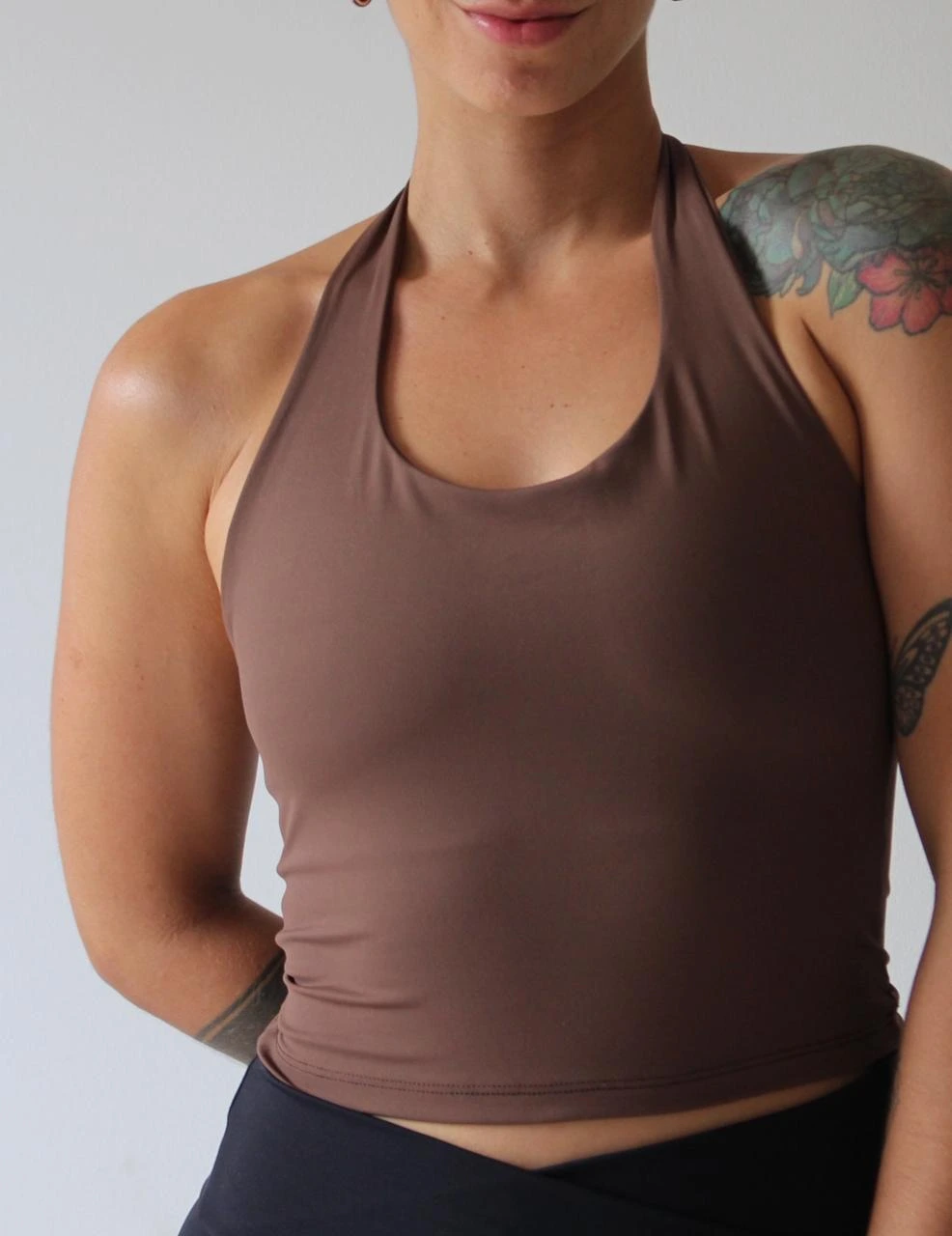 Top Alongado Caiá - Chocolate